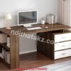 Bàn làm việc , học tập gỗ công nghiệp có giá sách BLV55