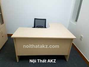 Bàn làm việc gỗ chữ L 1m4 – BLV02