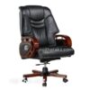 Ghế Giám Đốc Tay Gỗ Ngã Lưng cao cấp