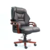 Ghế giám đốc tay gỗ da cao cấp