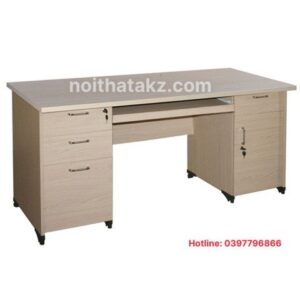 Bàn Làm Việc Hộc Sâu 2 Bên gỗ mfc - LV 17