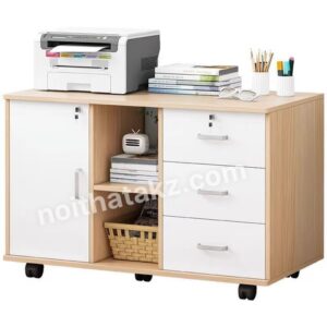 Tủ Phụ melamine Vân Gỗ - KZ08