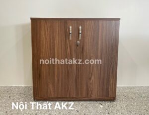 Tủ tài liệu gỗ thấp 2 cánh màu 6089 giá rẻ