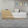 BÀN LỄ TÂN HIỆN ĐẠI MELAMINE 2M4 - LT 04