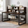 Bàn Học Sinh _Làm Việc Có Giá Sách BHS20