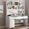 Bàn làm việc có giá sách hiện đại BHD11