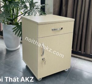Hộc tủ 1 ngăn kéo 1 ngăn mở màu 383 giá rẻ _ mã HDD06