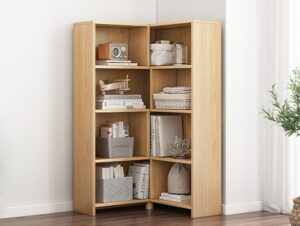 Kệ Góc Tường Gỗ 4 Tầng KZ-307