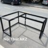 Khung bàn chân sắt chữ EL sơn tĩnh điện giá rẻ