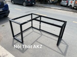 Khung bàn chân sắt chữ EL sơn tĩnh điện giá rẻ