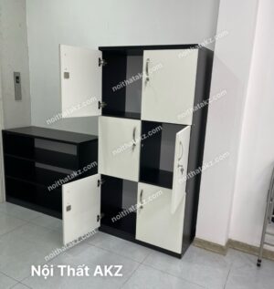 Tủ Locker gỗ 6 cánh giá rẻ mã KZ16
