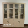 Tủ tài liệu 4 cánh kính màu fami giá rẻ