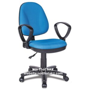 Ghế chân xoay nỉ hoà phát màu xanh SG550