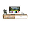 Kệ Tivi treo tường 1.6m gỗ tự nhiên KTV68104