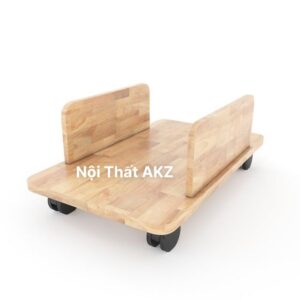 Kệ để PCU có bánh xe gỗ cao su KCPU08