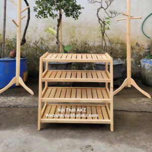 Kệ để giày dép 4 tầng loại ngang 80cm mã KD4T80