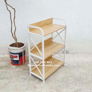 Kệ sắt khung sắt gỗ mêlamine mã KS3T50