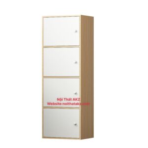 Tủ locker gỗ 1 cột 4 ngăn -LKKZ13