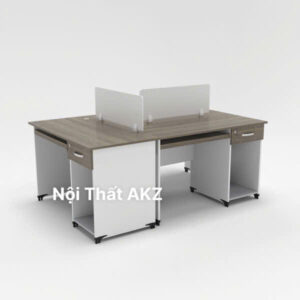 Cụm Bàn Làm Việc 3 Người CBNV66-1812