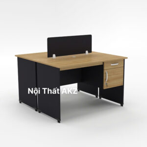 Cụm Bàn Làm Việc Gỗ 2 Người CBNV23-1212