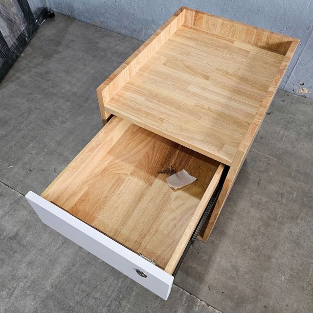 Tủ cá nhân nhỏ 1 ngăn kéo 40x50x55cm gỗ cao su TCN68066-1