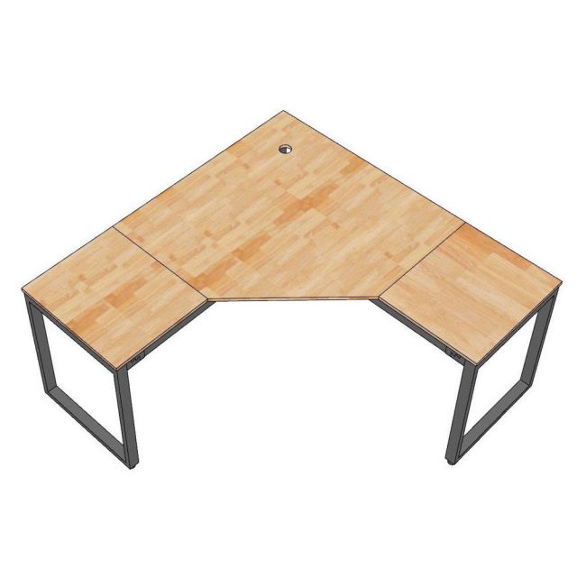 Bàn góc B52 Spirit 160x160cm gỗ cao su CD68048-
