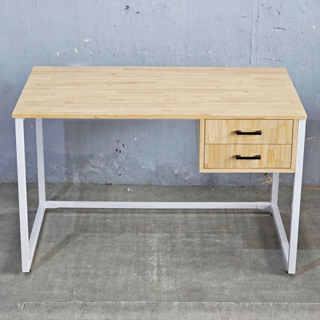 Bàn làm việc có ngăn kéo 120x70cm gỗ cao su BD68157-1