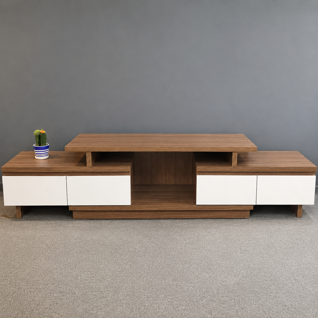 Kệ Tivi Gỗ MDF Rút Gọn Thông Minh KST62-