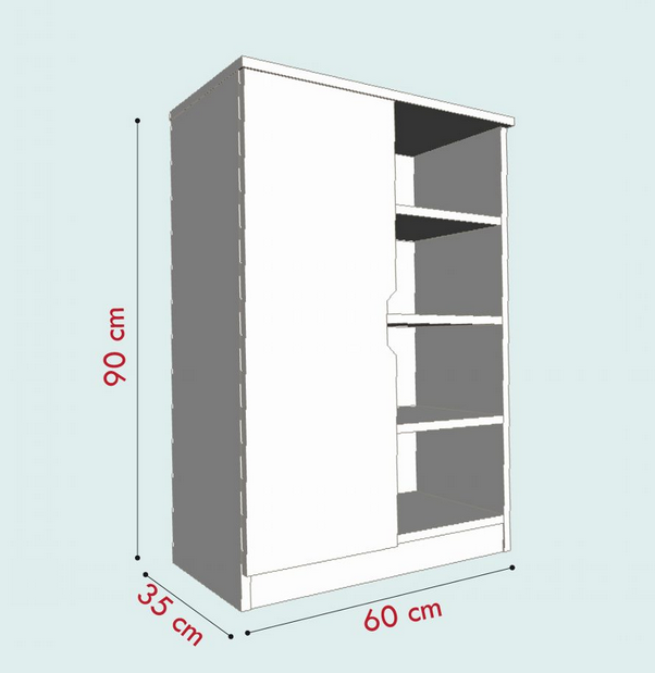 Tủ để giày gỗ công nghiệp giá rẻ TUGIAY14-2