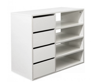 Tủ giày gỗ công nghiệp 4 ngăn kéo TUGIAY29
