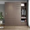 Tủ quần áo gỗ công nghiệp MDF 2 cánh lùa A02