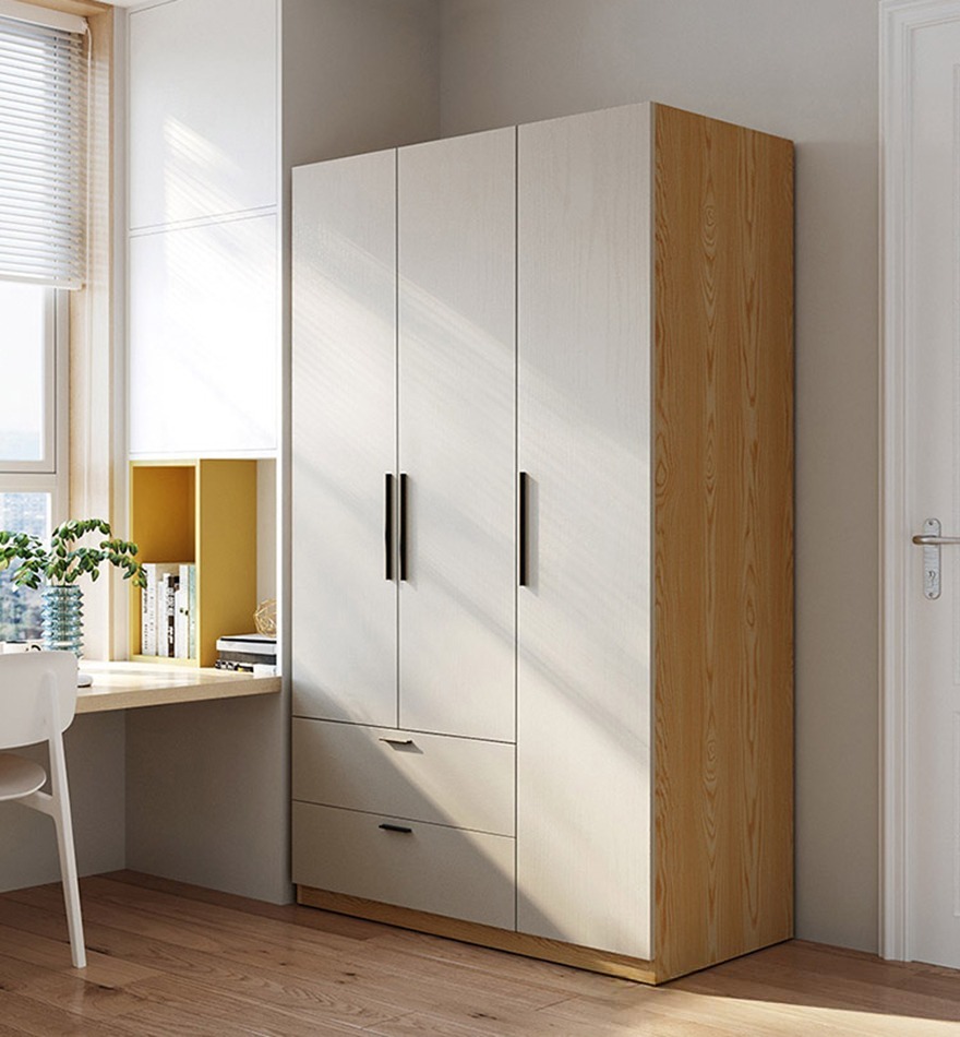 Tủ quần áo gỗ công nghiệp MDF A43 3 cánh mở rộng 120cm