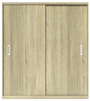 Tủ quần áo gỗ công nghiệp MDF Tủ quần áo gỗ công nghiệp MDF TQA23 2 cánh lùa rộng 180cm-3